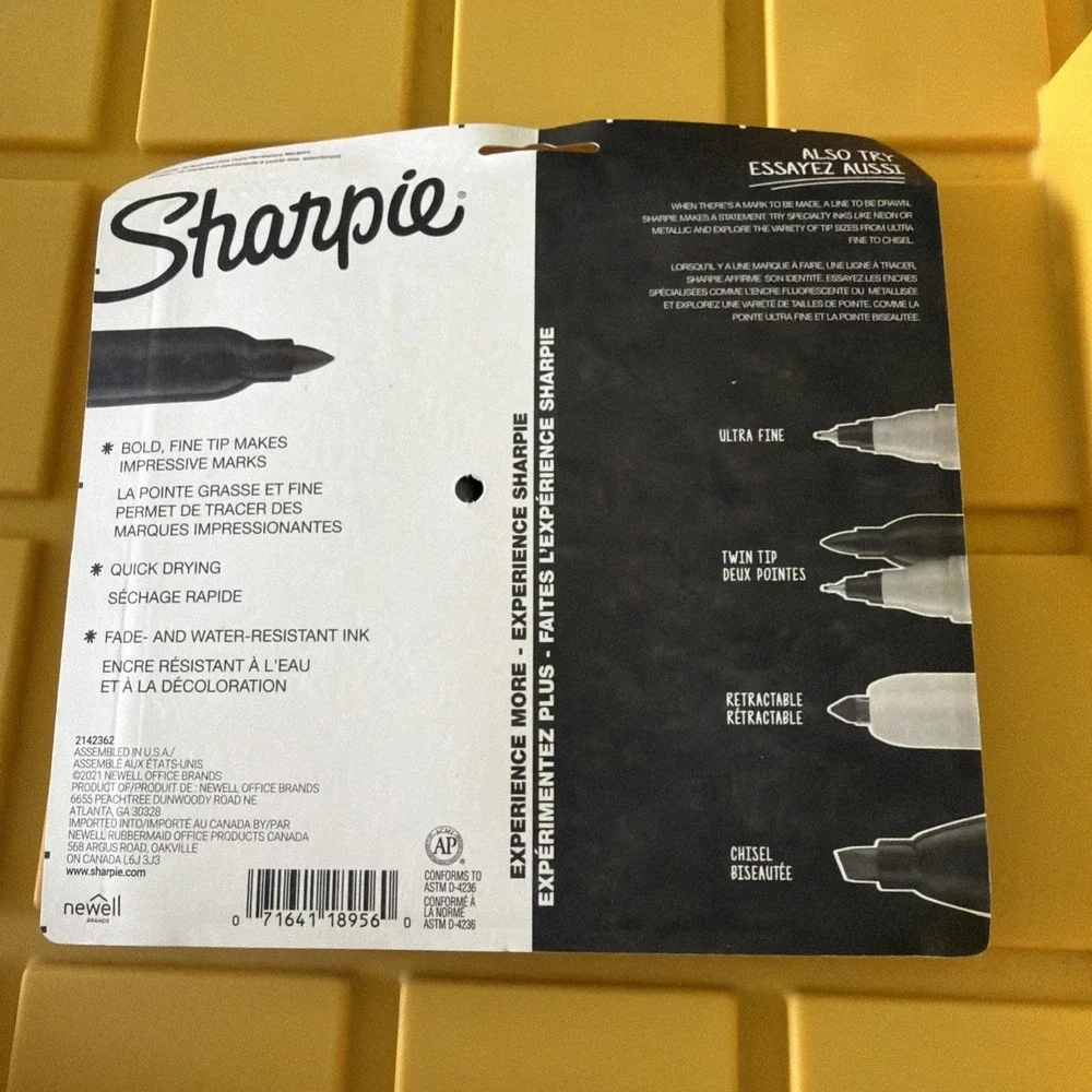 Sharpie Mystic Gems Fine Permanent Markers Special Edition 12 Count Sealed New